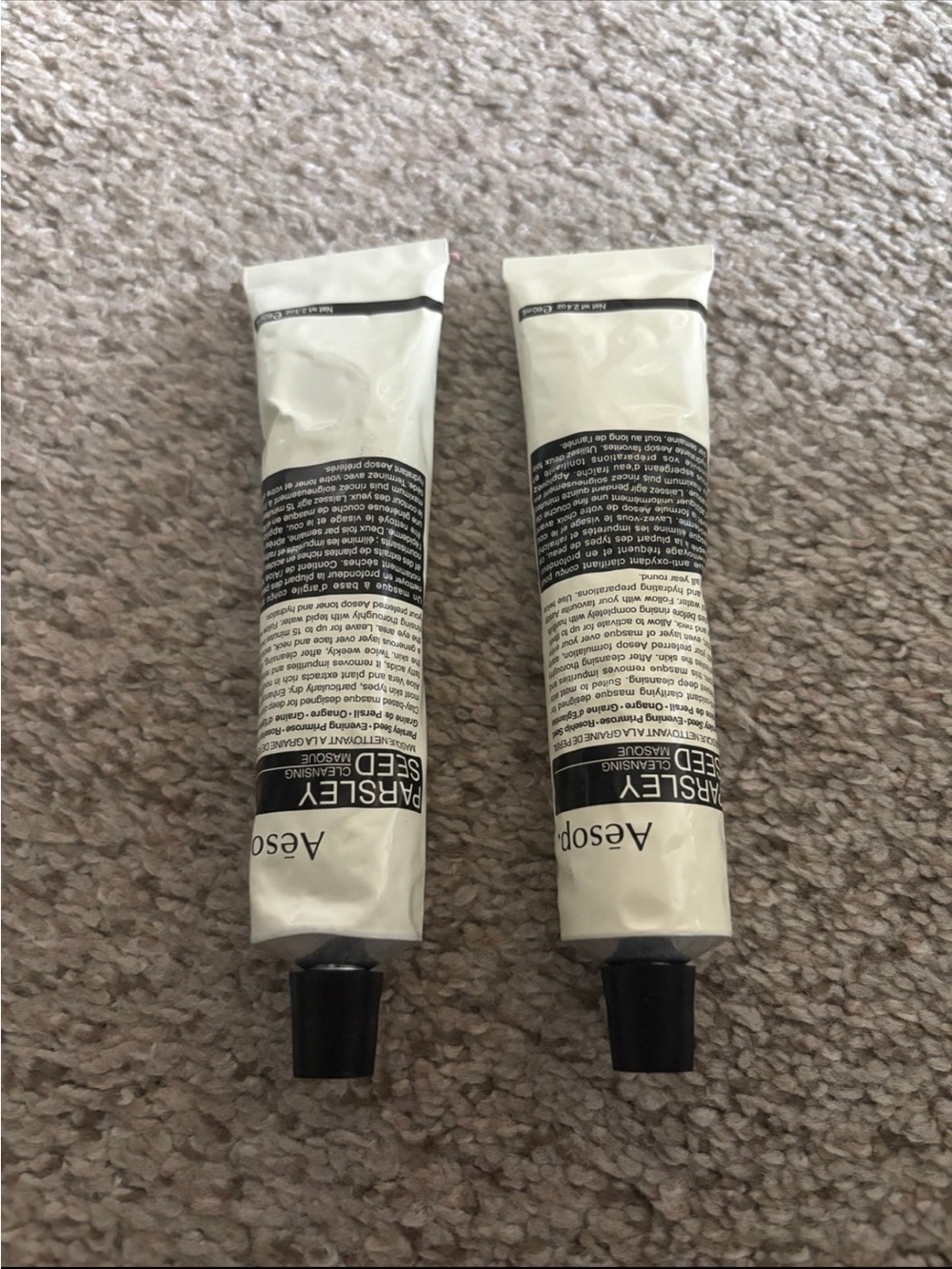 NWT Aesop Parsley Seed Cleansing Masque x 2